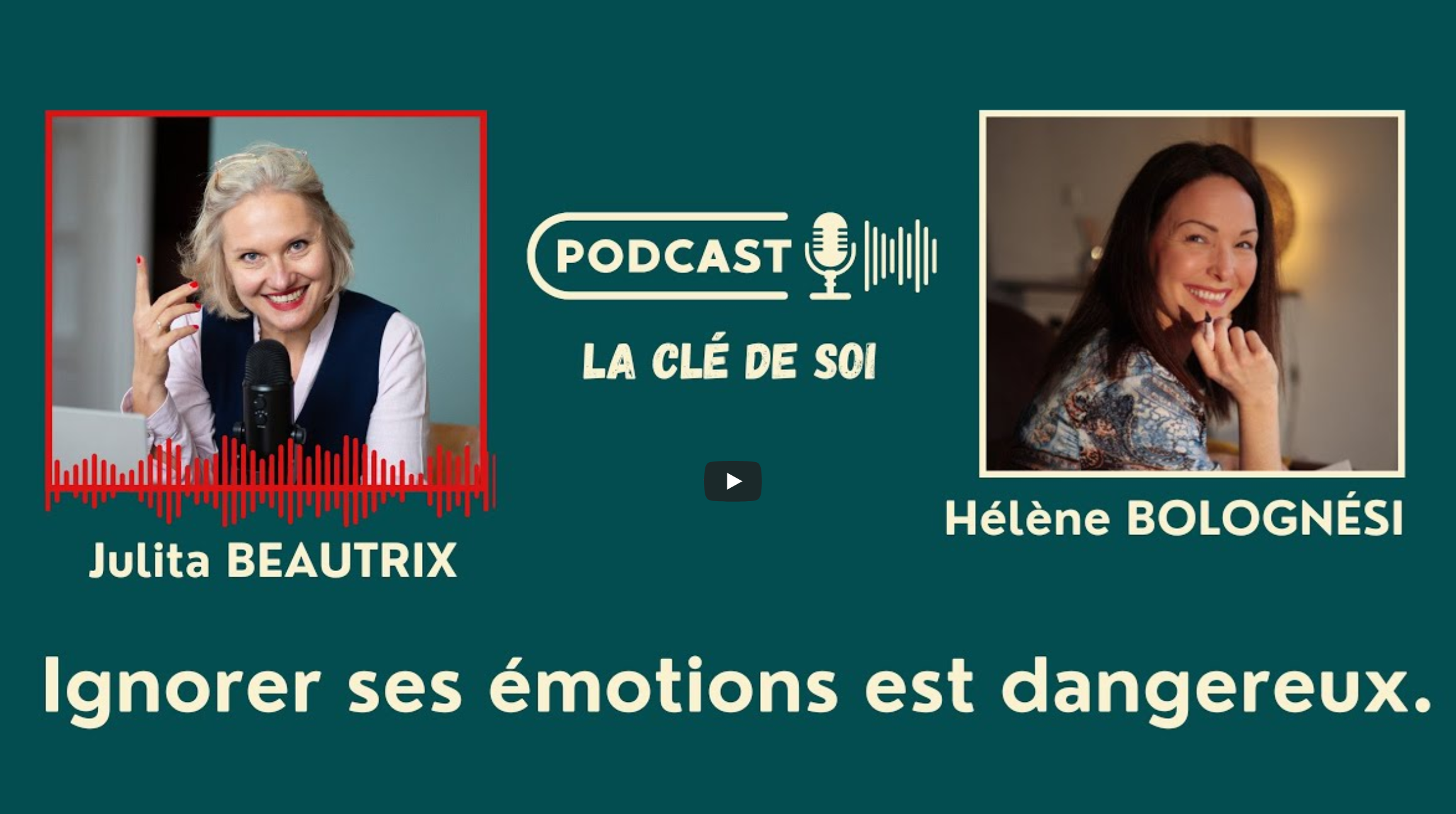 Ignorer ses émotions est dangereux!